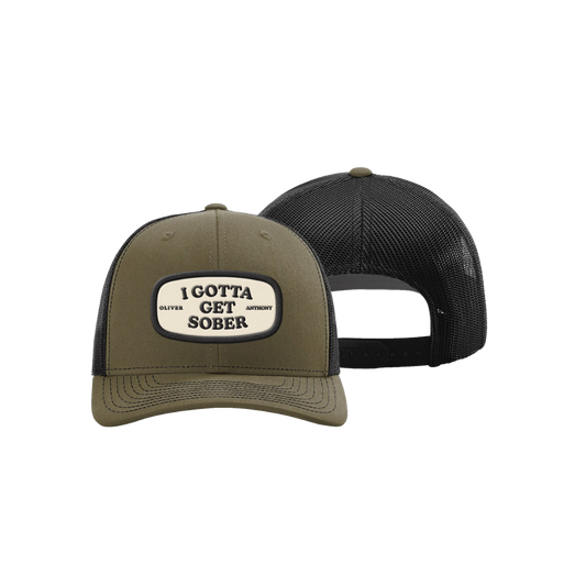 Gotta Get Sober Trucker Hat (Olive)