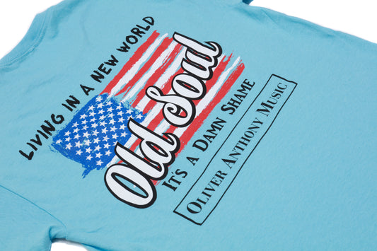 New World Old Soul T-Shirt (Sky Blue)