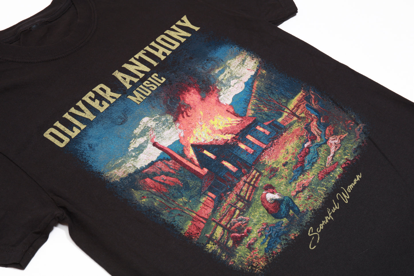 Scornful Woman T-Shirt (Black)