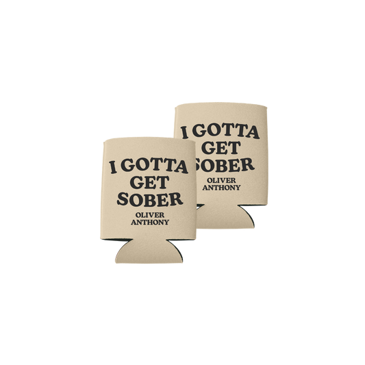 Gotta Get Sober Koozie (Cream)