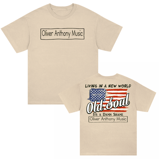 New World Old Soul T-Shirt (Sand)