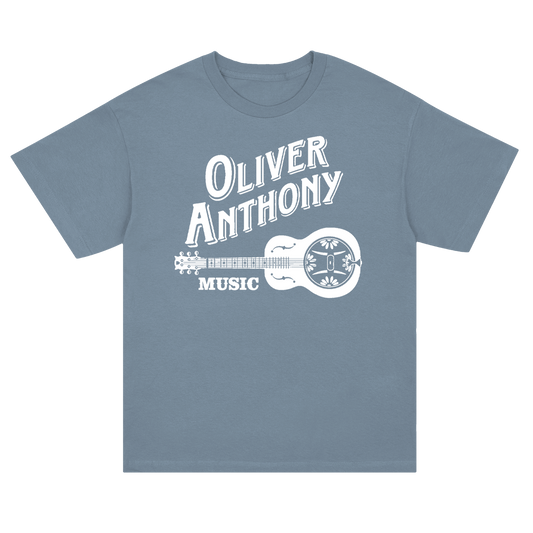 OAM Logo T-Shirt (Stone Blue)
