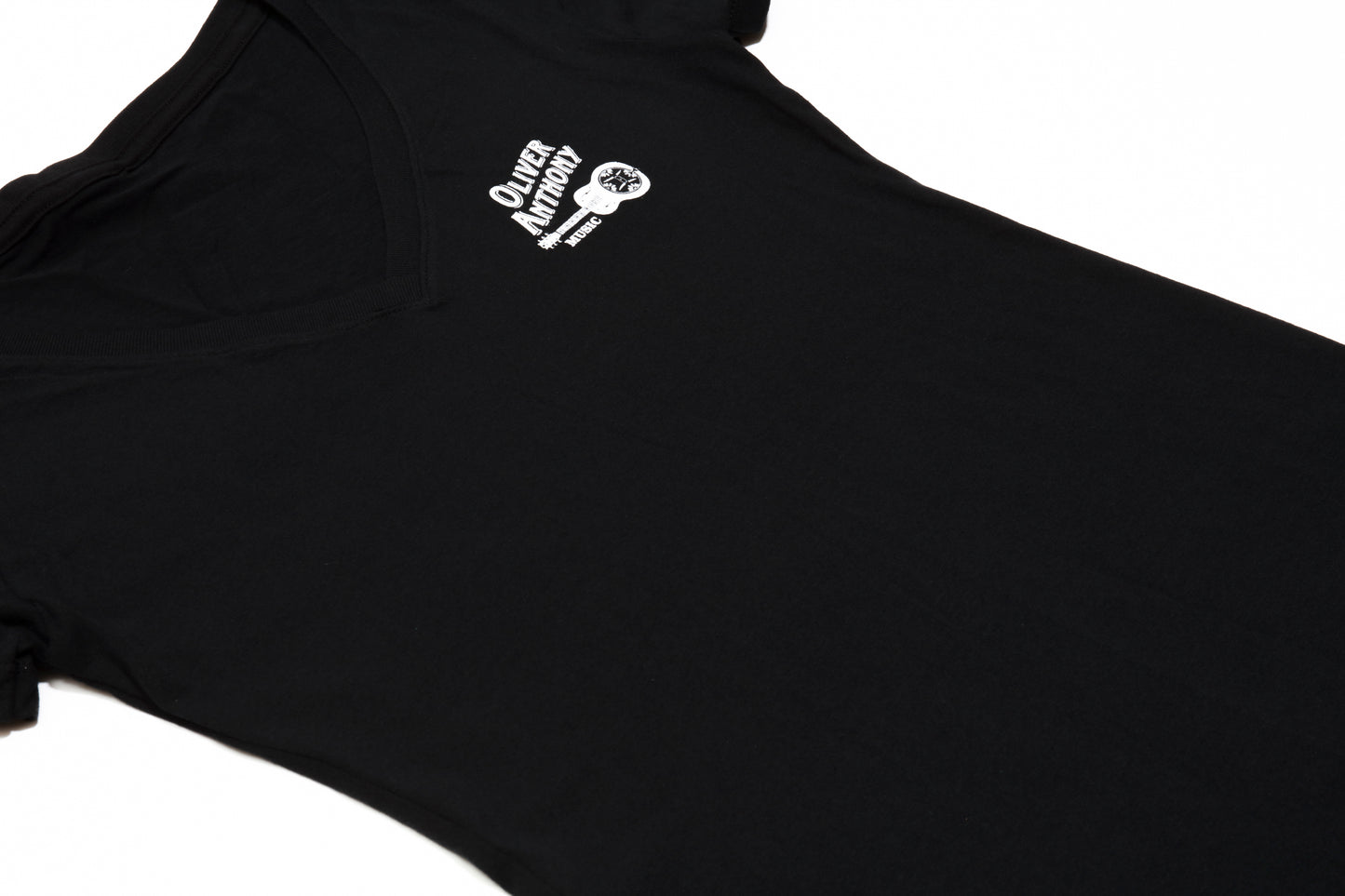 OAM Logo Women's V-Neck (Black)