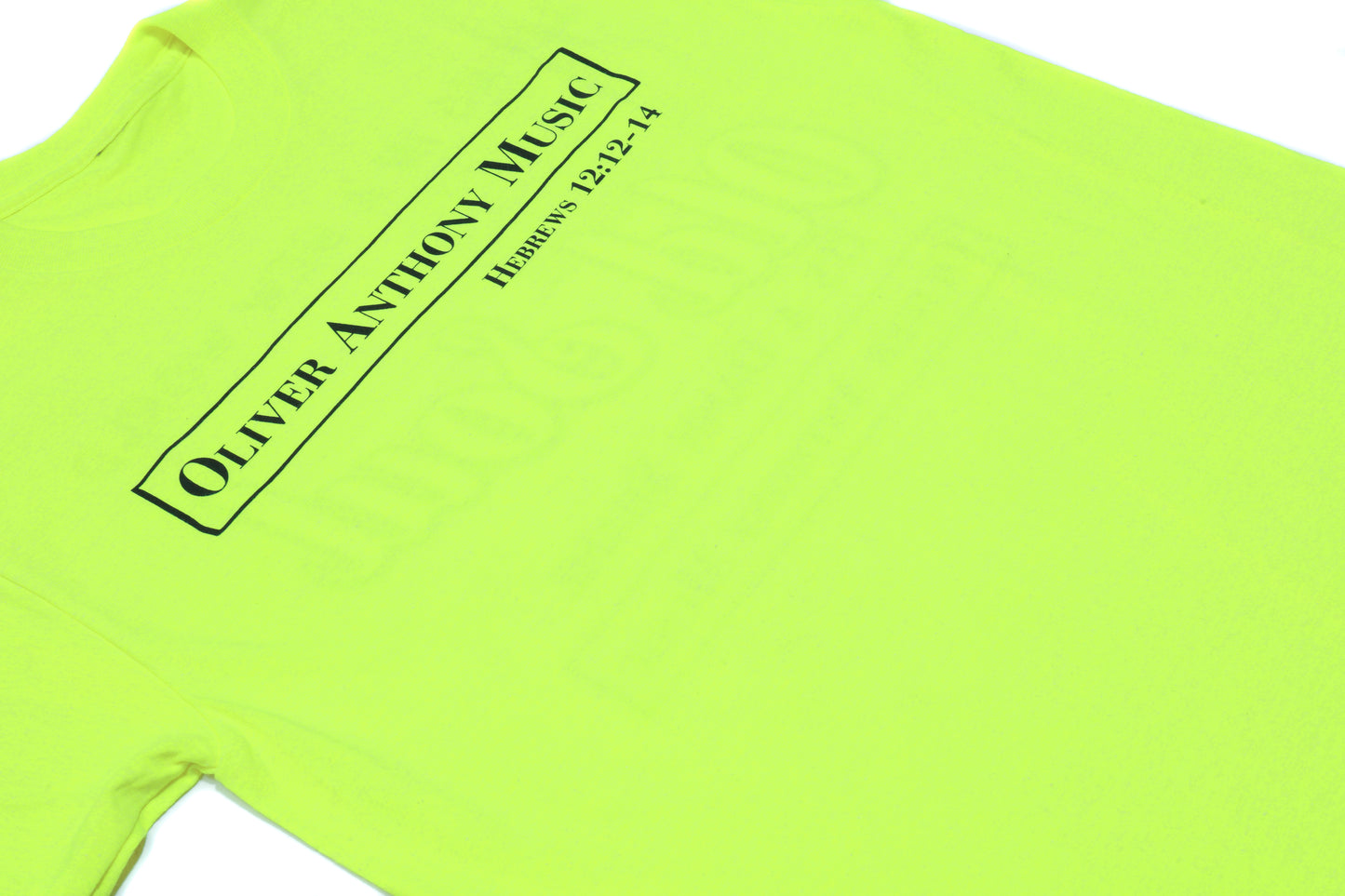 New World Old Soul T-Shirt (Safety Green)