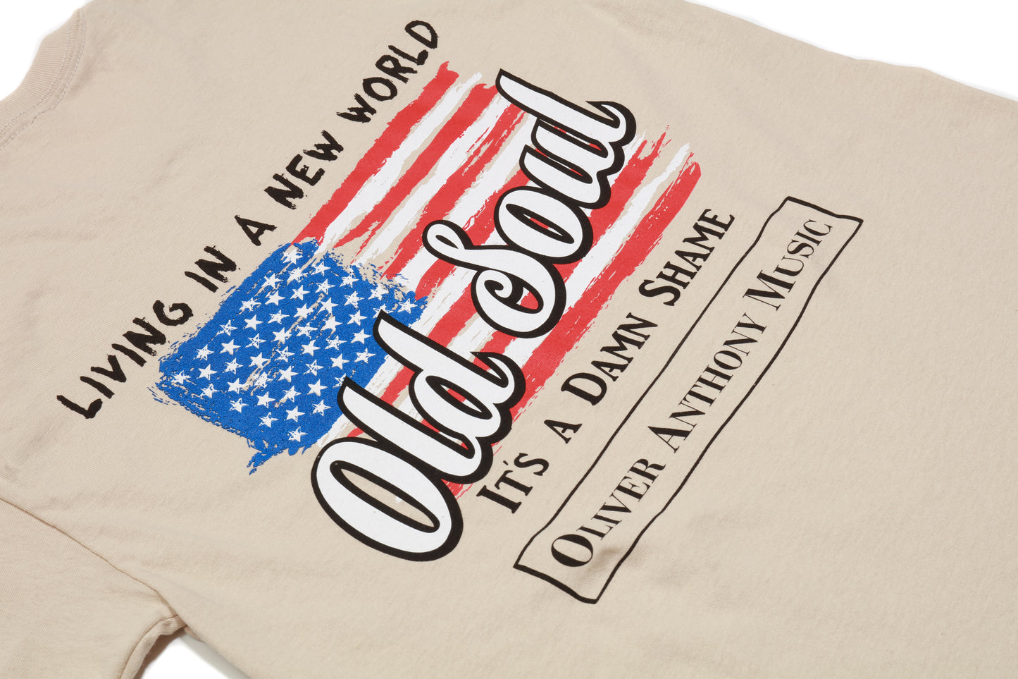 New World Old Soul T-Shirt (Sand)