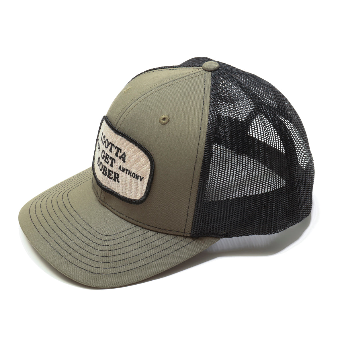Gotta Get Sober Trucker Hat (Olive)