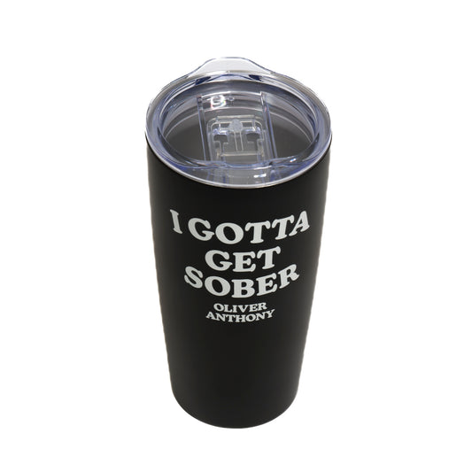 Gotta Get Sober Tumbler (Black)