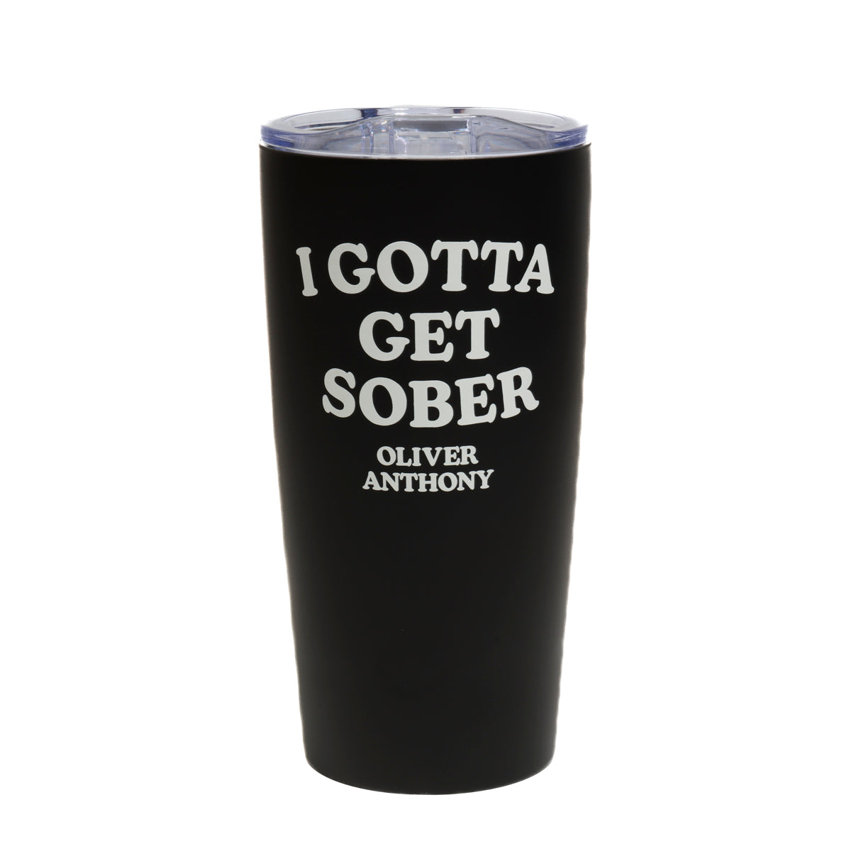 Gotta Get Sober Tumbler (Black)