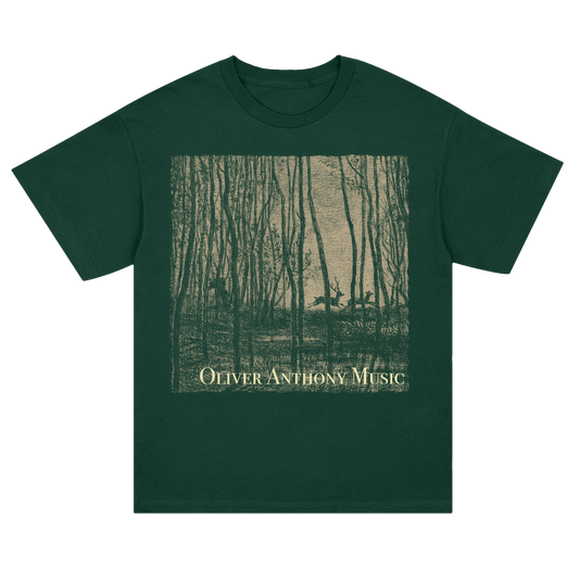 Deer T-Shirt (Forest Green)